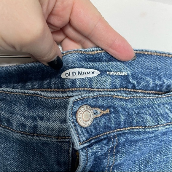 Old Navy‎ boyfriend distressed Jeans size 14 - Picture 3 of 6